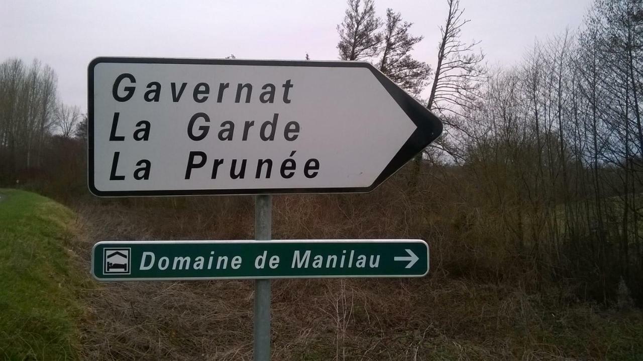 Вилла Domaine De Manilau Le Buisson-de-Cadouin Экстерьер фото